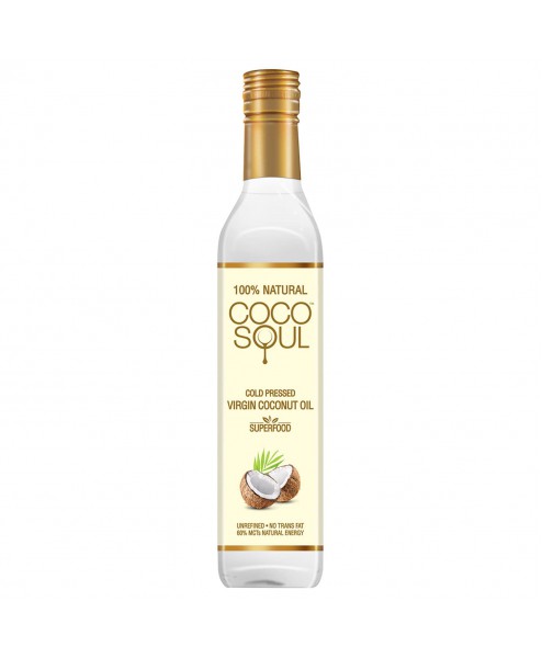 Coco Soul Cold Pressed Natural Virgin Coconut Oil, 250 ml